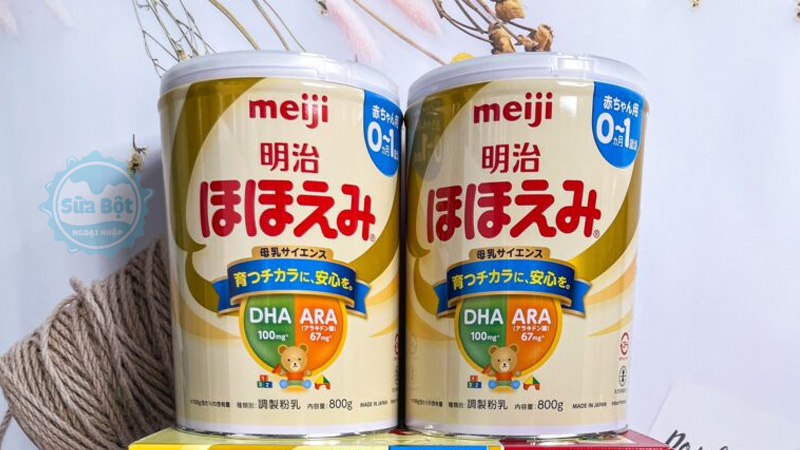 Sữa Meiji 0-1 có hương vị dễ chịu, gần với sữa mẹ, thích hợp cho khẩu vị của bé