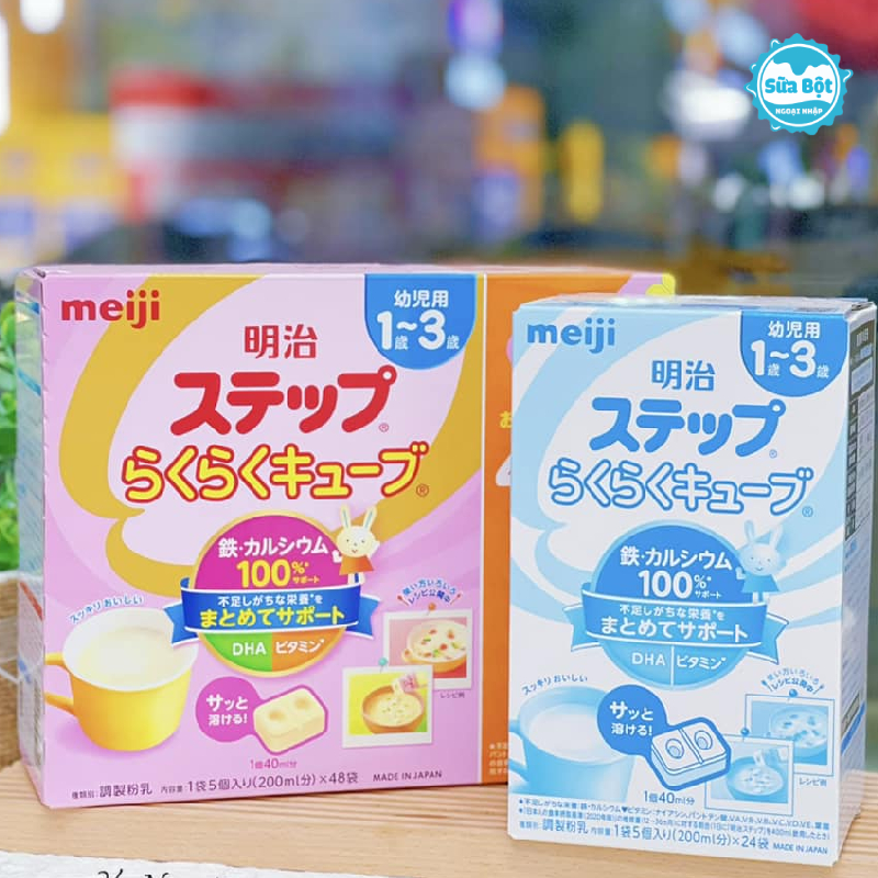 Ưu điểm nổi bật của sữa Meiji 1-3 dạng thanh nội địa Nhật 432g