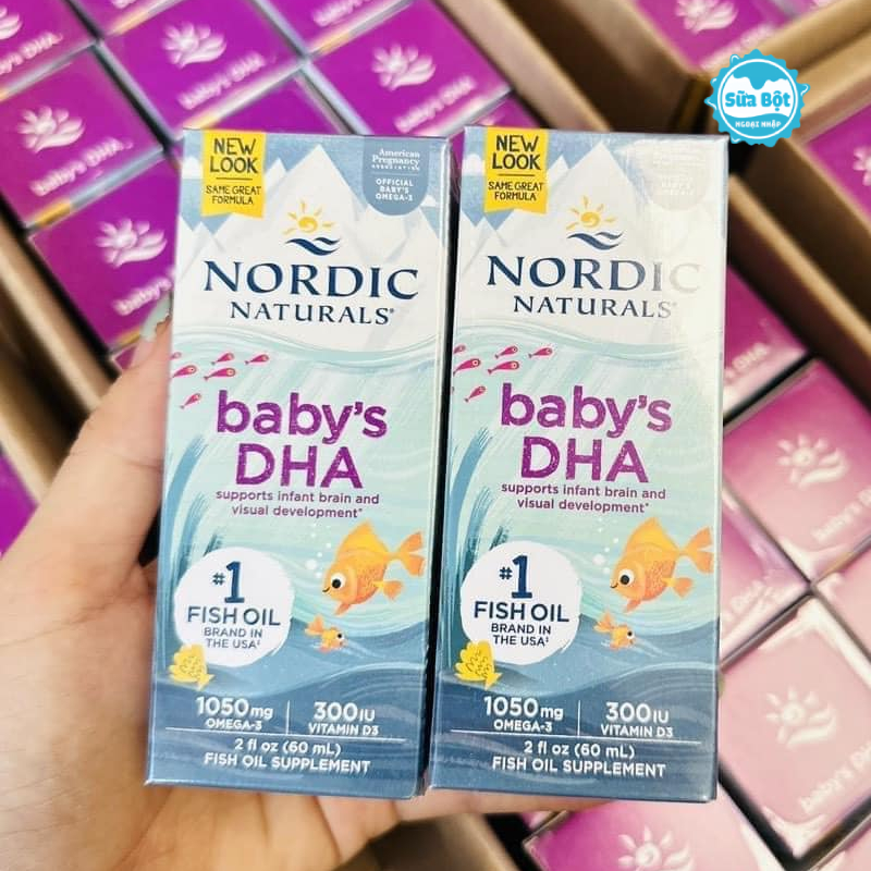 Nordic Naturals Baby DHA with Vitamin D3 60ml được sản xuất tại Mỹ