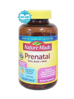 Vitamin tổng hợp cho bà bầu Nature Made Prenatal Multi + DHA