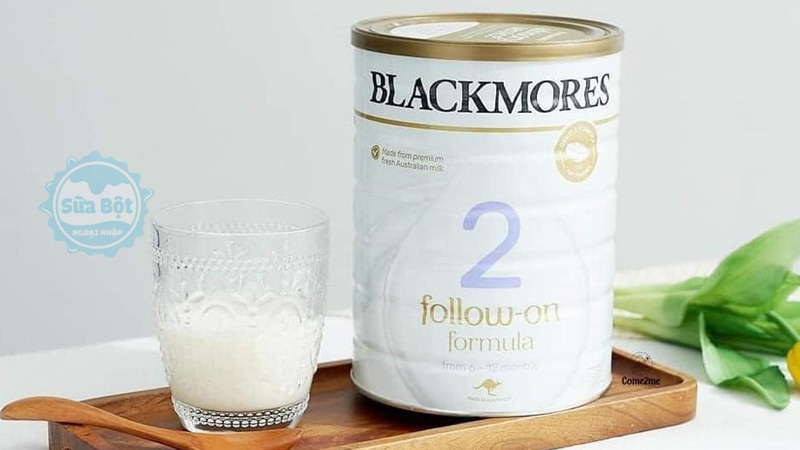 Sữa Blackmores số 2 bổ sung nhiều dưỡng chất cần thiết cho sự phát triển của trẻ từ 6 đến 12 tháng tuổi