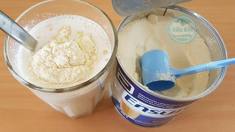 Sữa Ensure Đức nên dùng hết trong 4 tuần sau khi mở nắp lon lần đầu