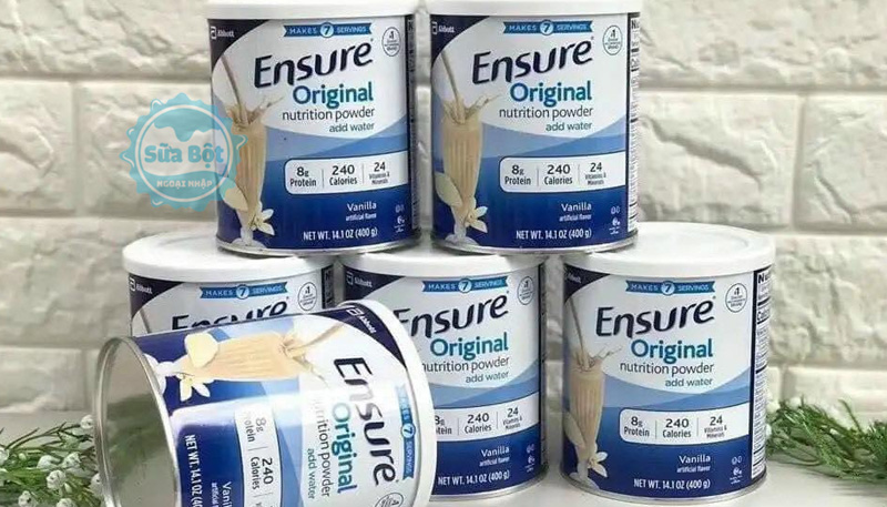 Sữa Ensure Original sau khi mở nắp thì nên dùng hết trong 3 tuần
