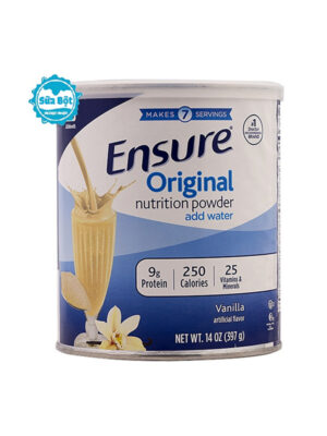 Sữa Ensure Original Nutrition Powder hương vani của Mỹ 397g
