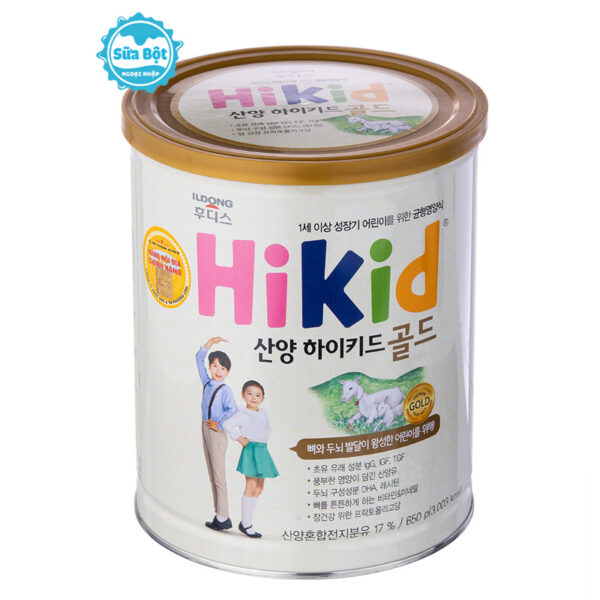 Sữa Hikid dê Hàn Quốc 650gr (1-9 tuổi)