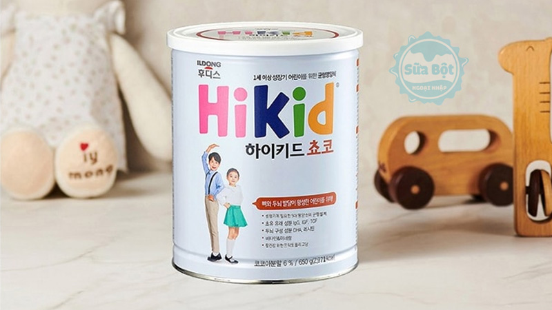 Sữa Hikid socola là hàng nội địa Hàn Quốc đảm bảo chất lượng