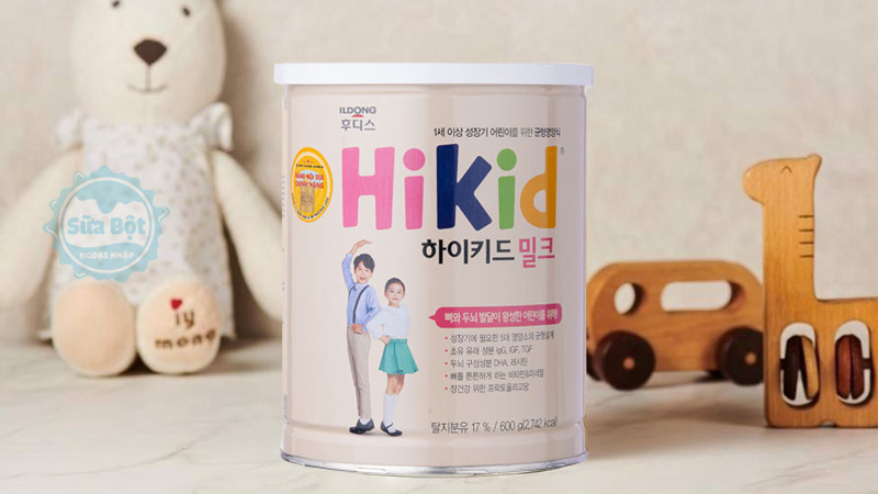 Sữa Hikid vani dùng nguồn nguyên liệu thiên nhiên, an toàn cho trẻ