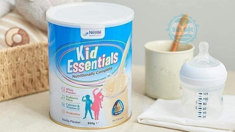 Sữa Kid Essentials an toàn và phù hợp cho trẻ từ 1 đến 10 tuổi