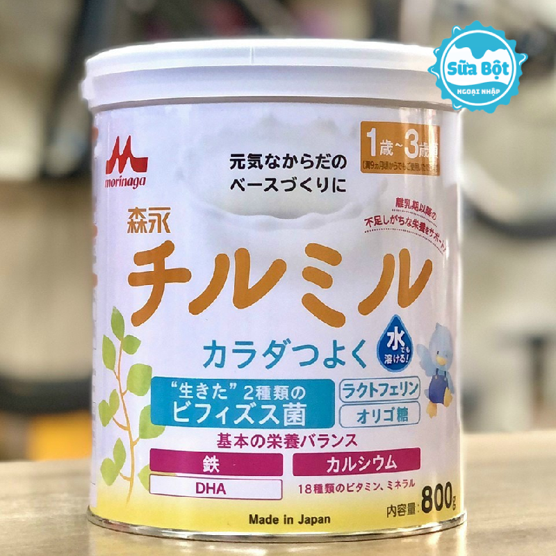 Hướng dẫn sử dụng sữa Morinaga số 9 nội địa Nhật 800g