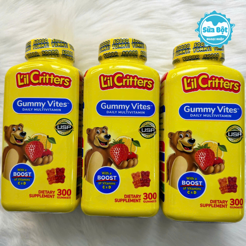 Ưu điểm nổi bật của kẹo dẻo gấu Lil Critters Gummy Vites