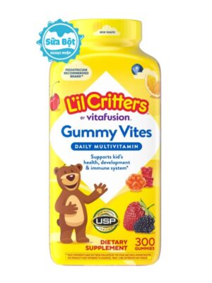 Kẹo dẻo gấu Lil Critters Gummy Vites bổ sung Vitamin 300 viên