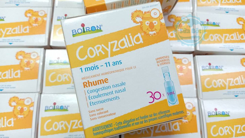 Sữa Bột Ngoại Nhập phân phối Coryzalia Boiron chính hãng của Canada với giá cả bình dân