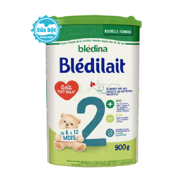 Sữa Bledilait số 2 - 900g nội địa Pháp (Dành cho trẻ 6-12 tháng tuổi)