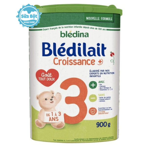 Sữa Bledilait số 3 - 900g nội địa Pháp (Dành cho trẻ 1-3 tuổi)