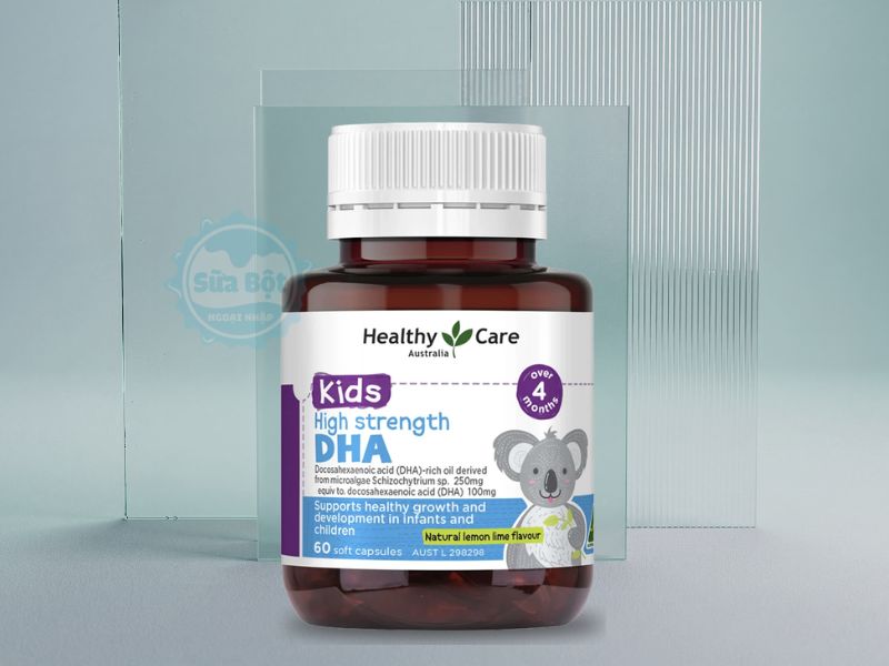 Sử dụng dầu cá DHA Healthy Care 