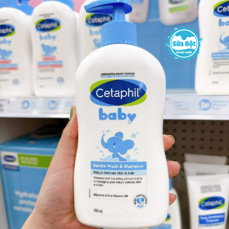 Bảo quản sữa tắm gội Cetaphil Baby Gentle Wash & Shampoo nơi khô ráo