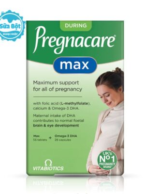Vitamin bà bầu Pregnacare Max hộp 84 viên