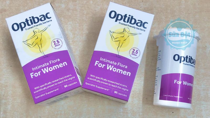 Uống Optibac probiotics 1-2 lần/ngày Uống Optibac probiotics 1-2 lần/ngày