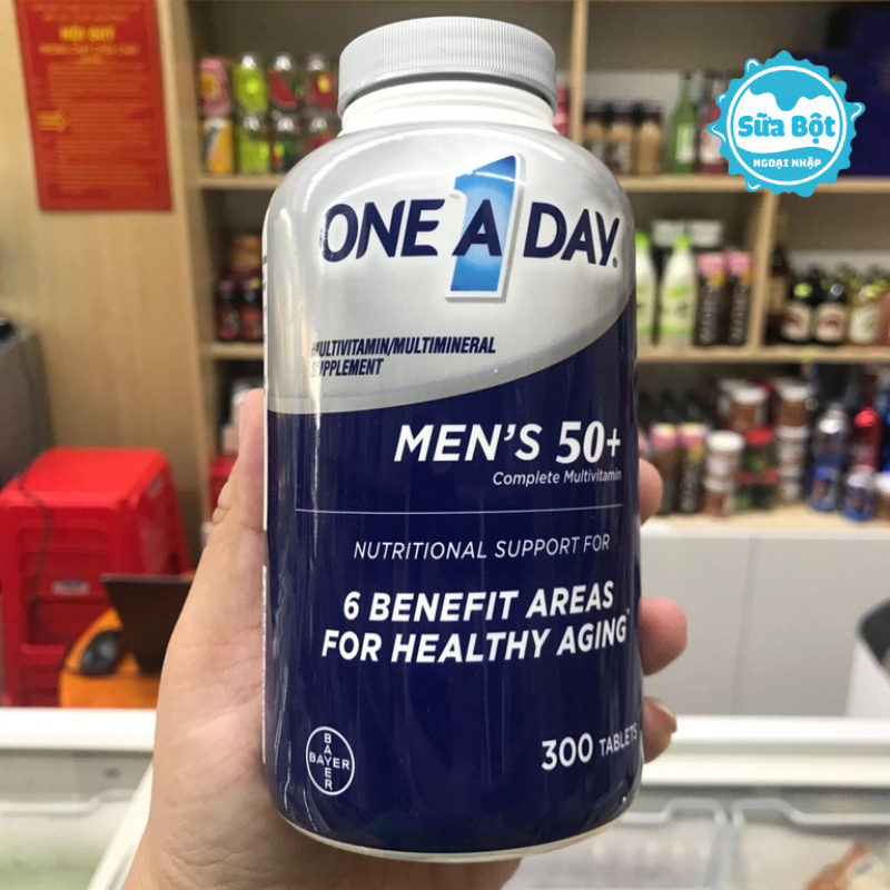 Ưu điểm nổi bật của Vitamin tổng hợp One A Day Men’s dùng cho người trên 50 tuổi