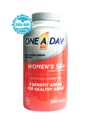 Vitamin tổng hợp One A Day Women’s cho phụ nữ trên 50 tuổi hộp (300 viên)