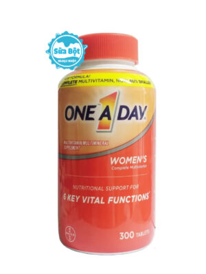 Vitamin tổng hợp One A Day Women’s cho phụ nữ dưới 50 tuổi của Mỹ (300 viên)