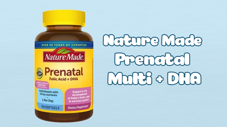 Review Nature Made Prenatal Multi DHA có tốt không? Giá bao nhiêu?