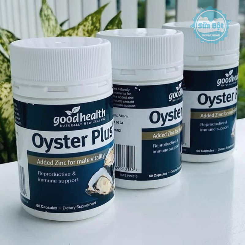 Tinh chất hàu Oyster Plus chiết xuất từ hào biển tươi của vùng New Zealand