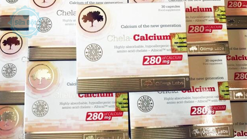 Chela Calcium D3 được bán chính hãng với giá thành hấp dẫn tại Sữa Bột Ngoại Nhập