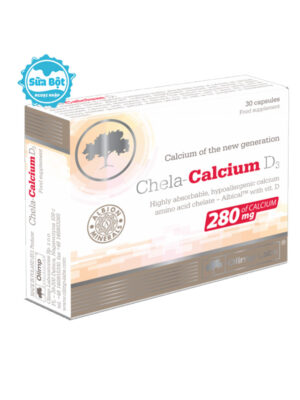 Chela-Calcium D3 bổ sung canxi, vitamin D cho bà bầu 30 viên