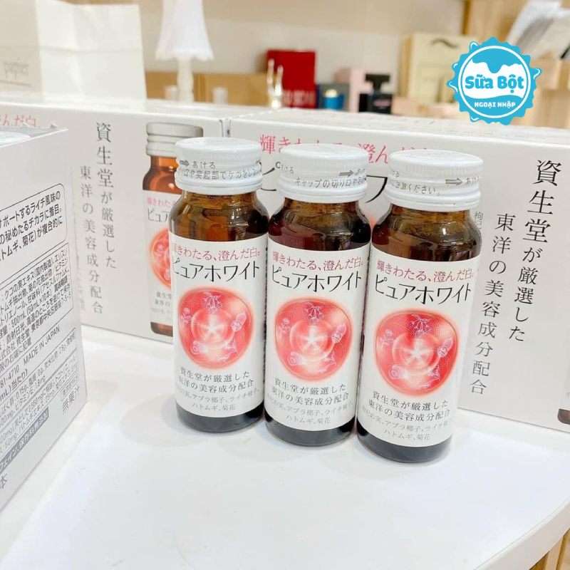 Cách bảo quản nước uống collagen Shiseido Pure White của Nhật Bản