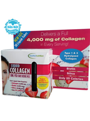 Liquid Collagen One Per Day Drink Mix 4000mg dạng nước của Mỹ hộp 30 ống
