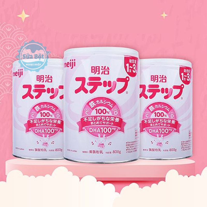 Sữa Meiji 1-3 nội địa mẫu mới 2023 khác gì so với mẫu cũ?