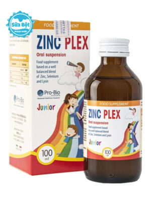 ZinC Plex của Pro Bio Pharma Italia cho trẻ biếng ăn 100ml