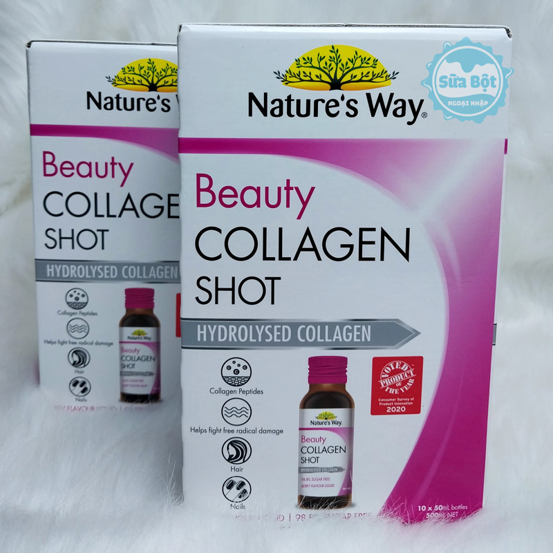Beauty Collagen Shot của thương hiệu Nature's Way nước Úc uy tín về chất lượng