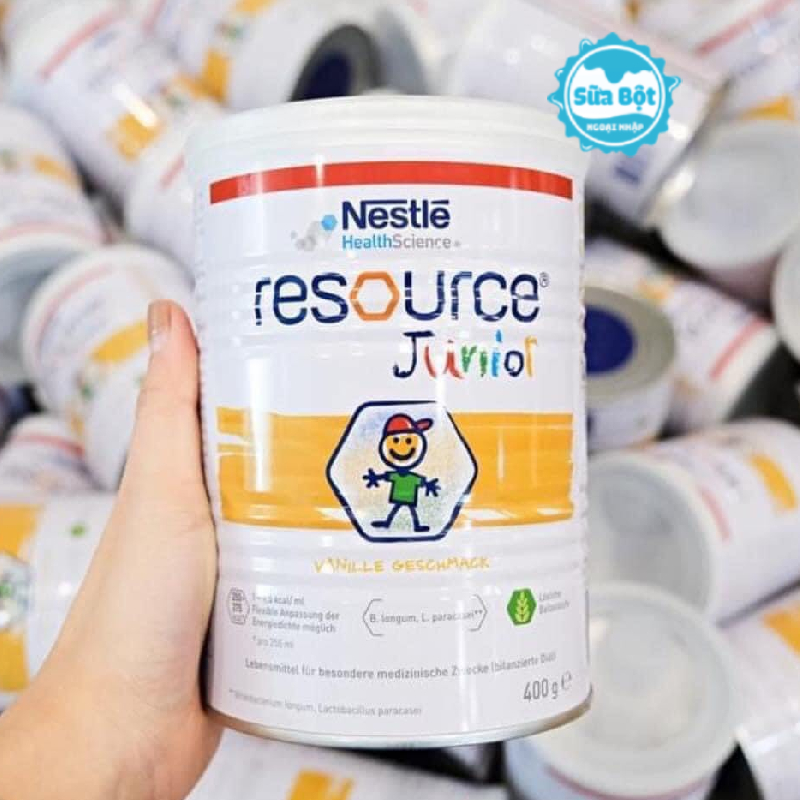 Cách bảo quản sữa béo Nestle Resource Junior Đức 400g