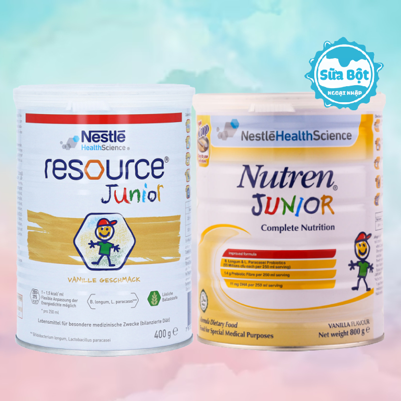 Nên mua Resource Junior hay Nutren Junior?