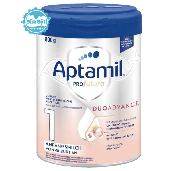Sữa Aptamil Profutura Duoadvance Đức số 1 800g (Dành cho trẻ từ 0-6 tháng tuổi)