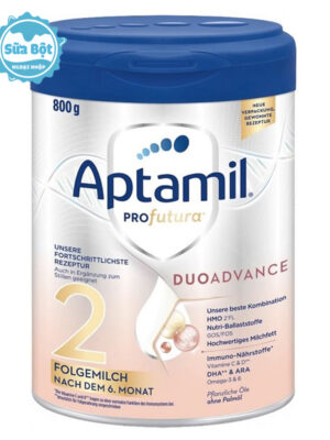 Sữa Aptamil Profutura Duoadvance Đức số 2 800g (Dành cho trẻ sau 6 tháng tuổi)