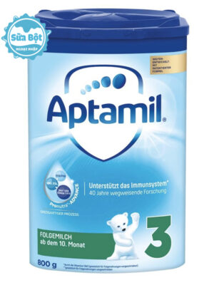 Sữa Aptamil số 3 Xanh Đức 800g (Dành cho trẻ từ 10 tháng tuổi)