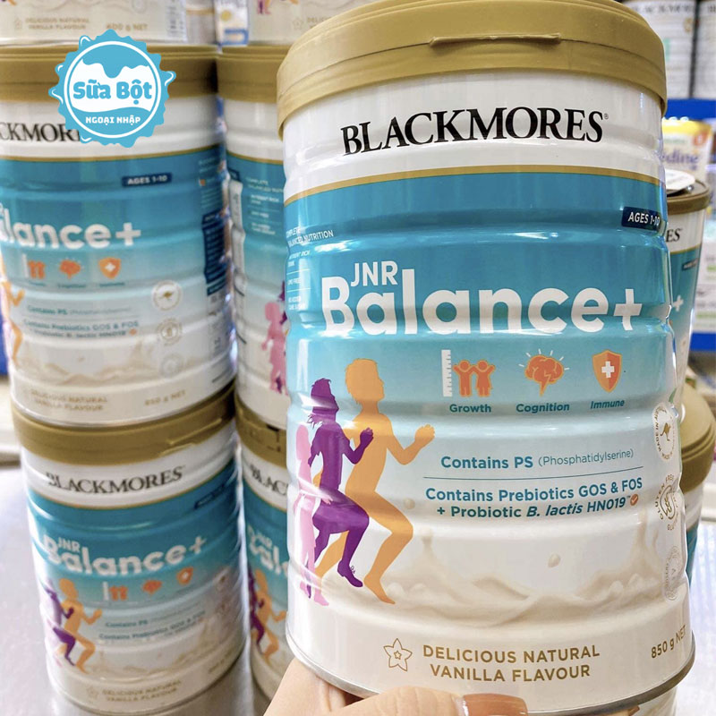 Cách bảo quản sữa Blackmores JNR Balance+ 850g Úc vị vani