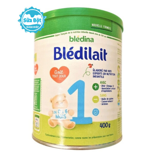 Sữa Bledilait số 1 - 400g nội địa Pháp (Dành cho trẻ 0-6 tháng tuổi)