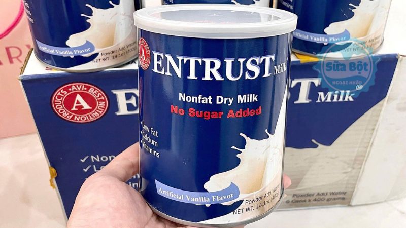 Ưu điểm nổi bật của sữa bột Entrust Milk không đường 400g của Mỹ Ưu điểm nổi bật của sữa bột Entrust Milk không đường 400g của Mỹ
