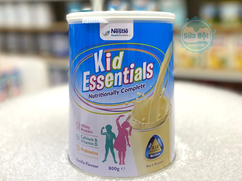 Sữa Kid Essentials phù hợp cho trẻ từ 1 đến 10 tuổi Sữa Kid Essentials phù hợp cho trẻ từ 1 đến 10 tuổi