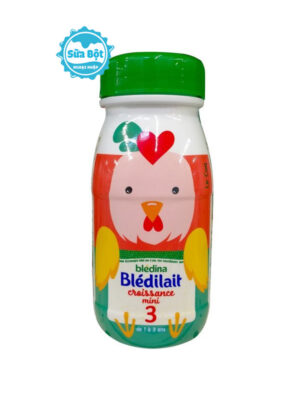 Sữa nước Bledina Bledilait Croissance Mini 3 của Pháp 250ml (1-3 tuổi)