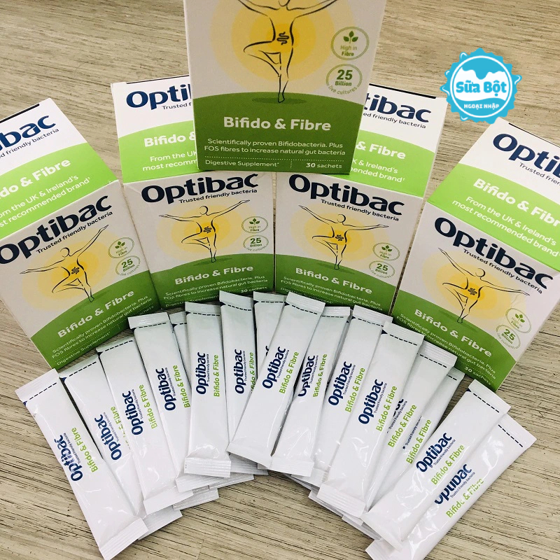 Công dụng của men vi sinh Optibac Probiotics xanh lá
