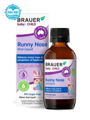 Siro Brauer Runny Nose trị sổ mũi của Úc 100ml