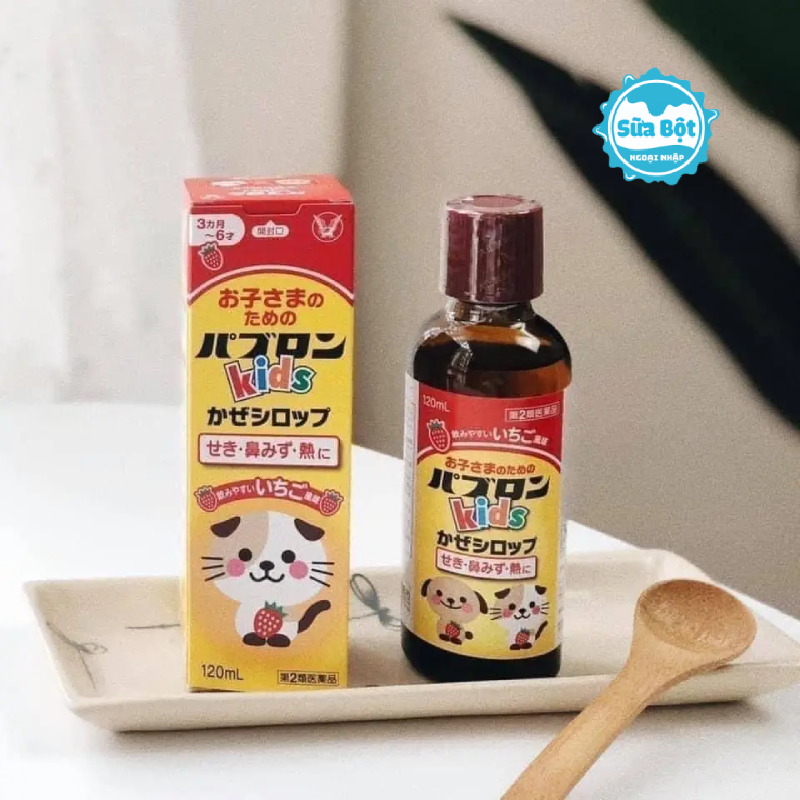 Ưu điểm nổi bật của siro ho Kids Paburon S chó mèo cho bé của Nhật Bản 120ml