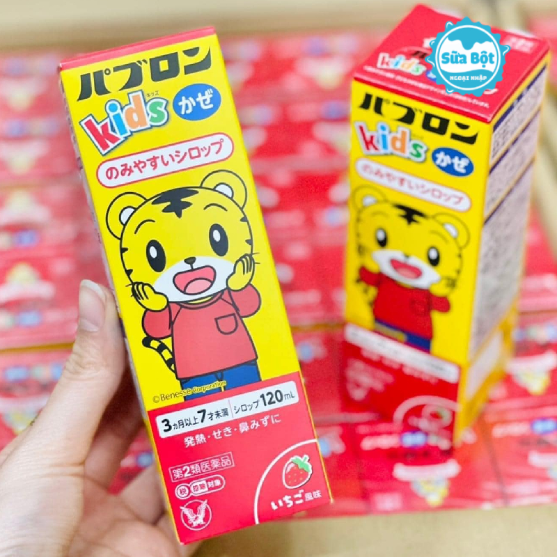 Công dụng của siro ho Kids Paburon S chó mèo cho bé của Nhật Bản 120ml