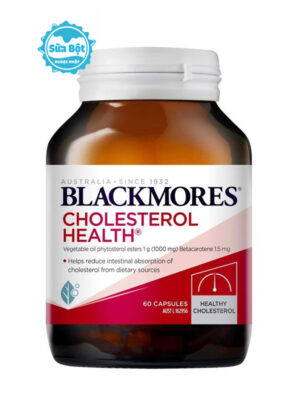 Viên uống Blackmores Cholesterol Health giảm Cholesterol Úc 60 viên