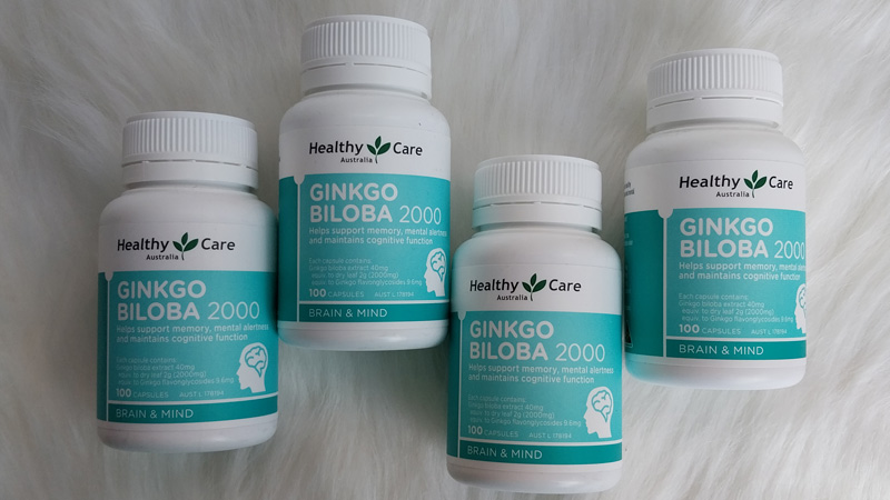 Viên uống Healthy Care Ginkgo Biloba 2000mg mua chính hãng tại Sữa Bột Ngoại Nhập